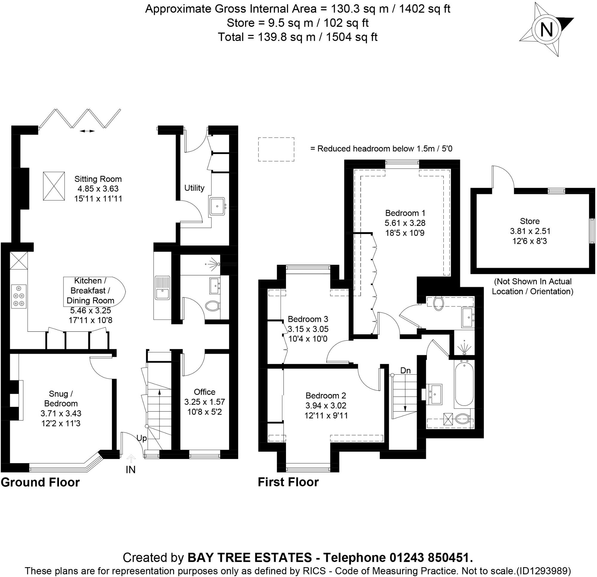 Chesswood Avenue, Felpham, Bognor Regis, West Sussex, PO22 floorplan