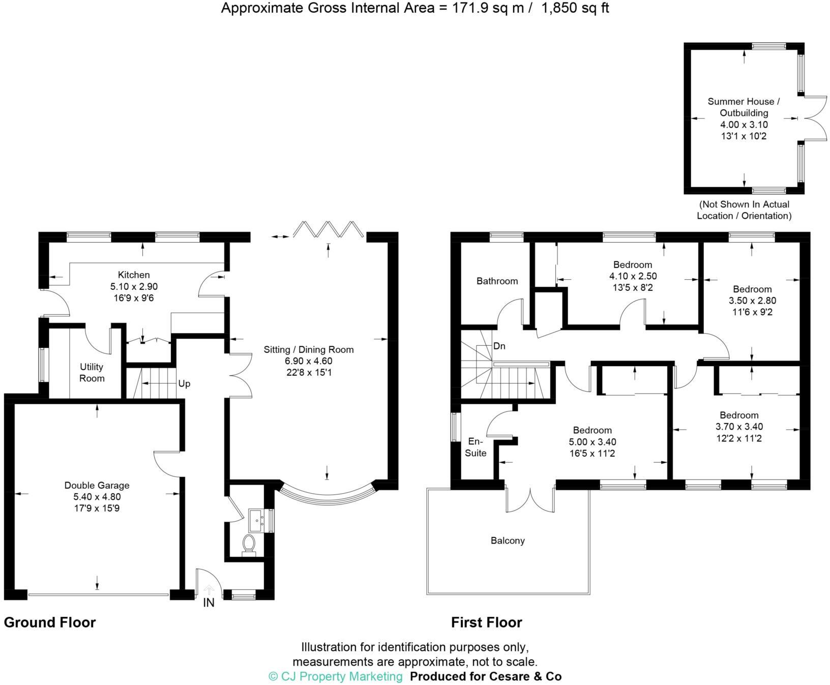 Sandon Close, Tring floorplan