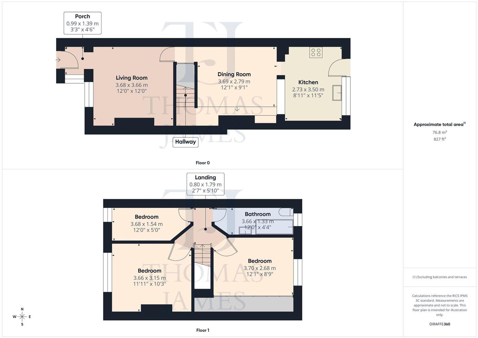 Camelot Street, Ruddington, NG11 floorplan