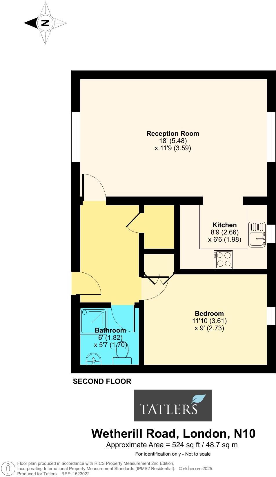 Wetherill Road, London, N10 floorplan
