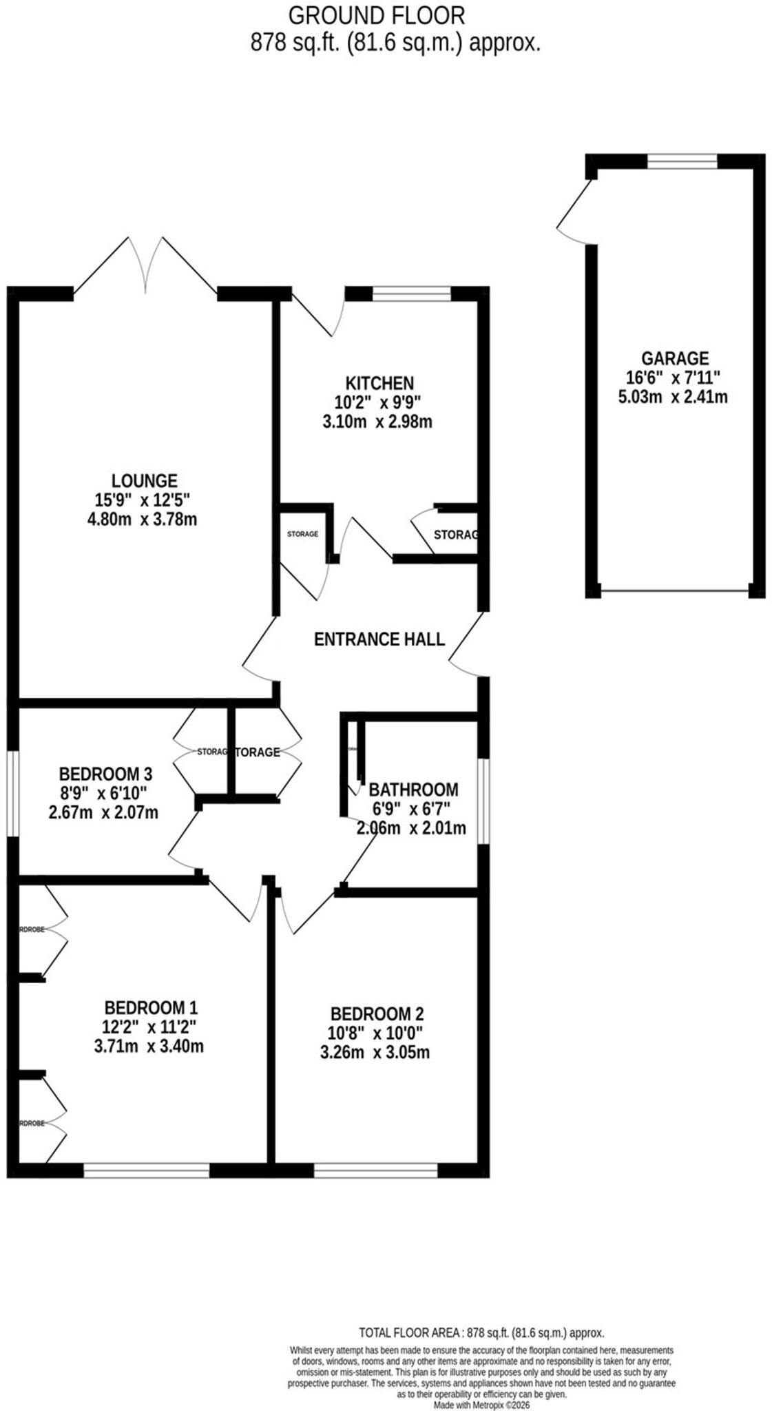 Parklands Way, Poynton, SK12 floorplan