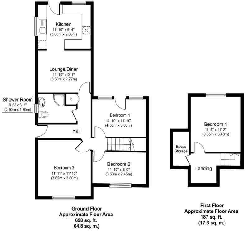 Ridgeway , Exeter,  floorplan