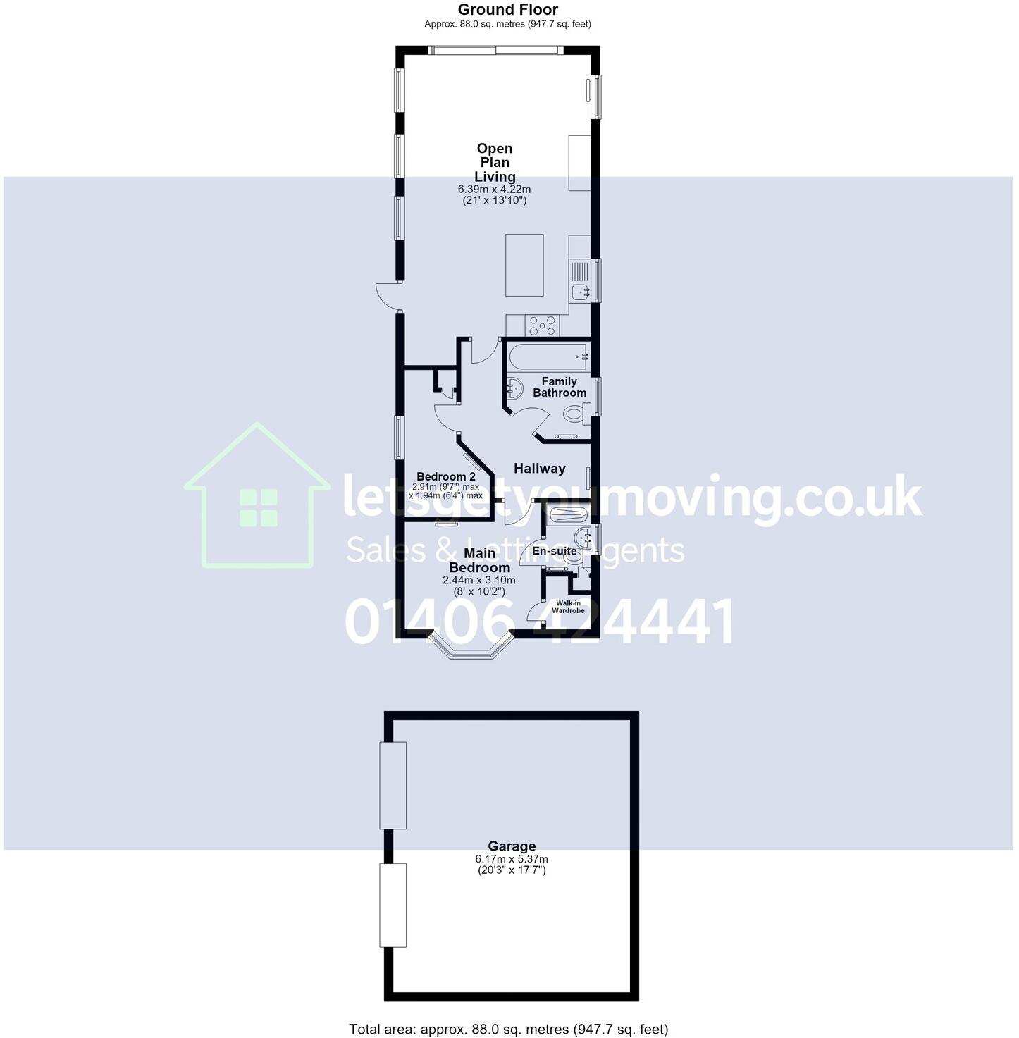 Heron Orchard Holiday Park, Frostley Gate floorplan