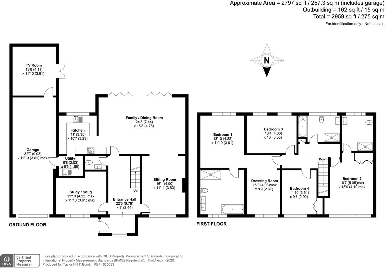 Thornton Avenue, Warsash floorplan