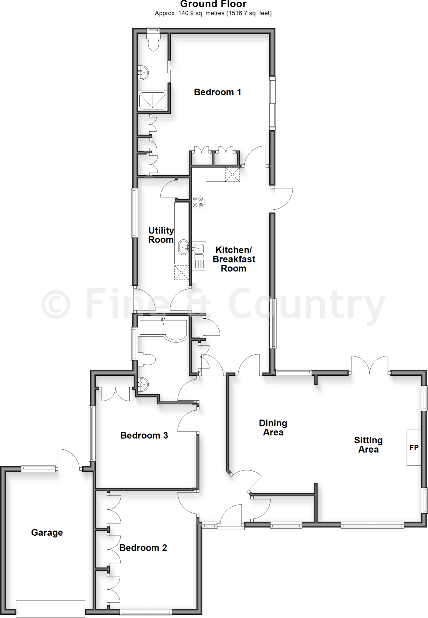 Ashlake Copse Road, Ryde, Isle of Wight floorplan