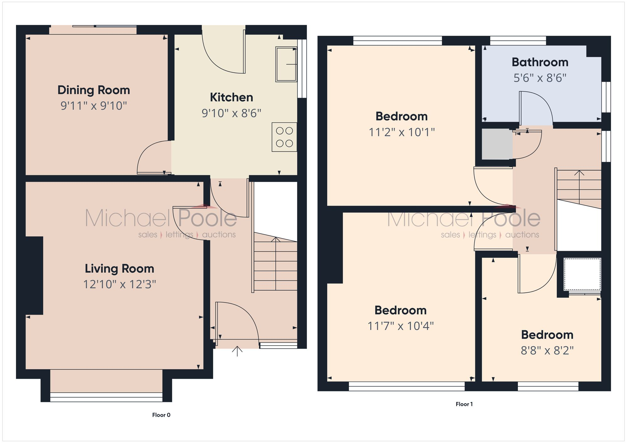 Blakey Walk, Middlesbrough, TS6 floorplan