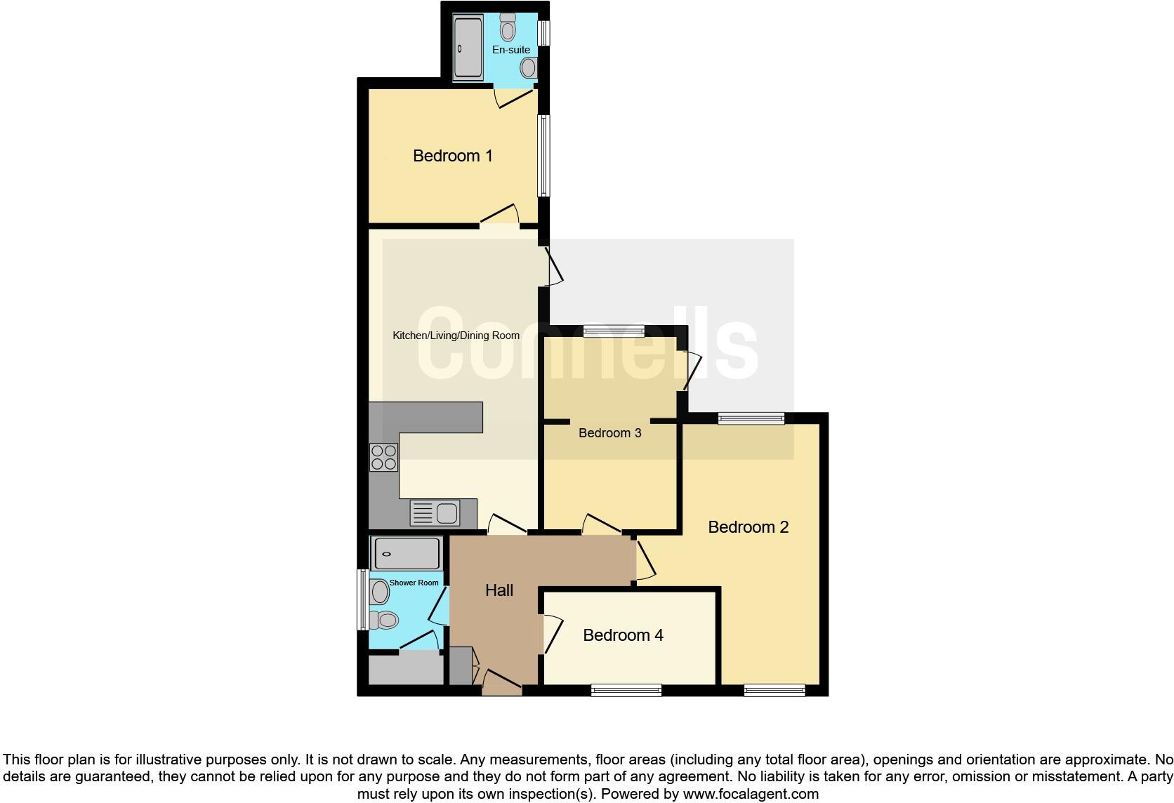 Randolph Close, Leamington Spa floorplan