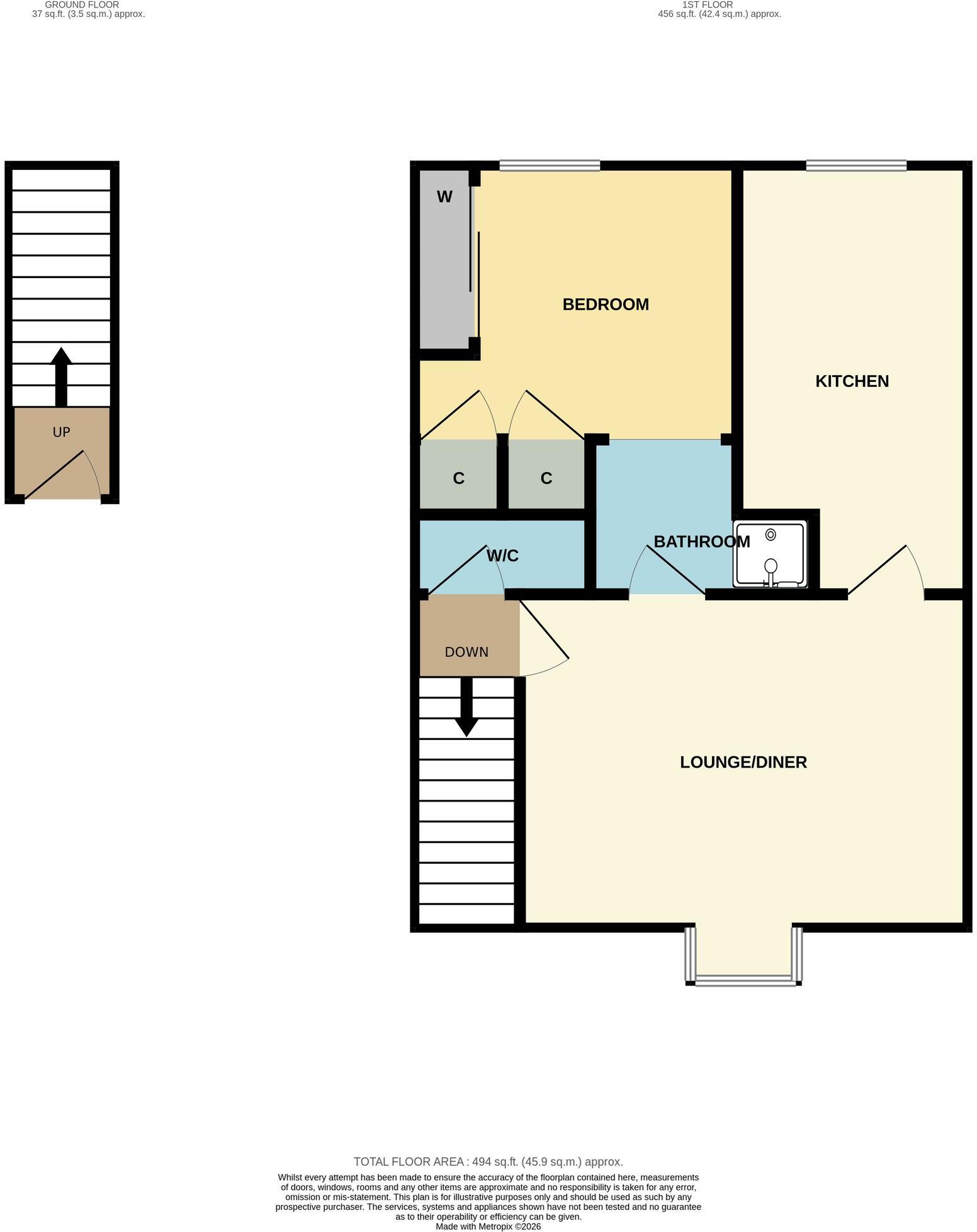 California Road, Middlesbrough, TS6 floorplan