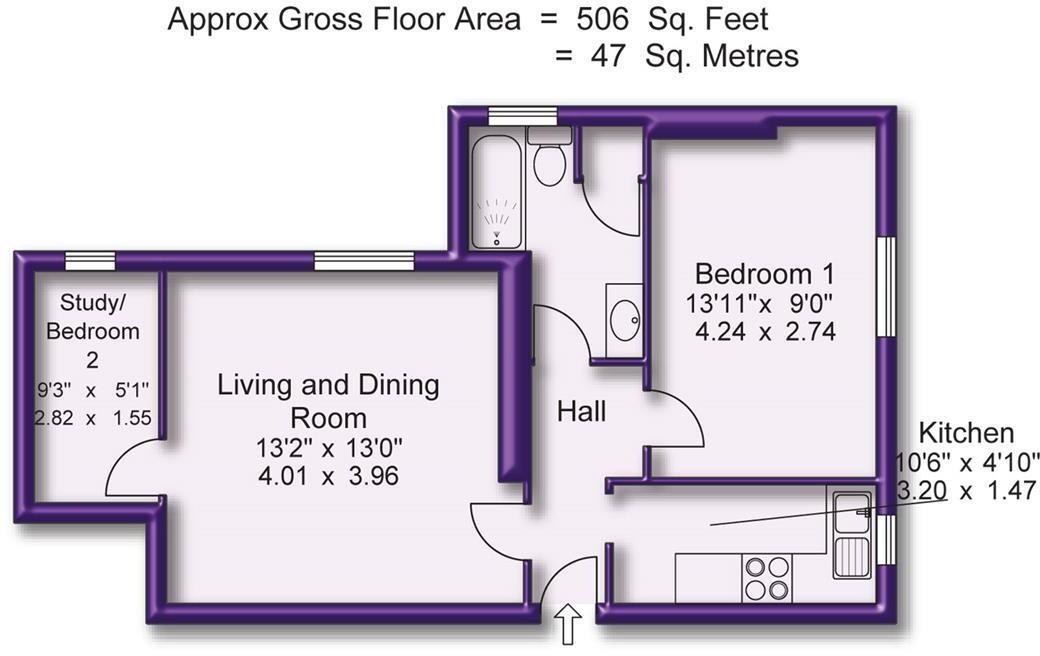 Clarendon Avenue, Altrincham floorplan