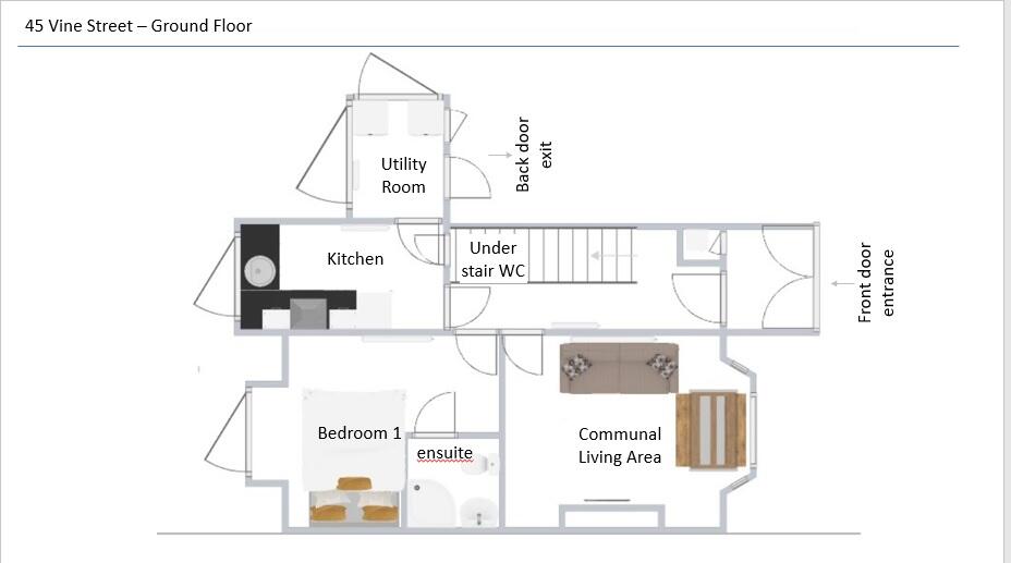 Vine Street, Whelley, Wigan, WN1 floorplan