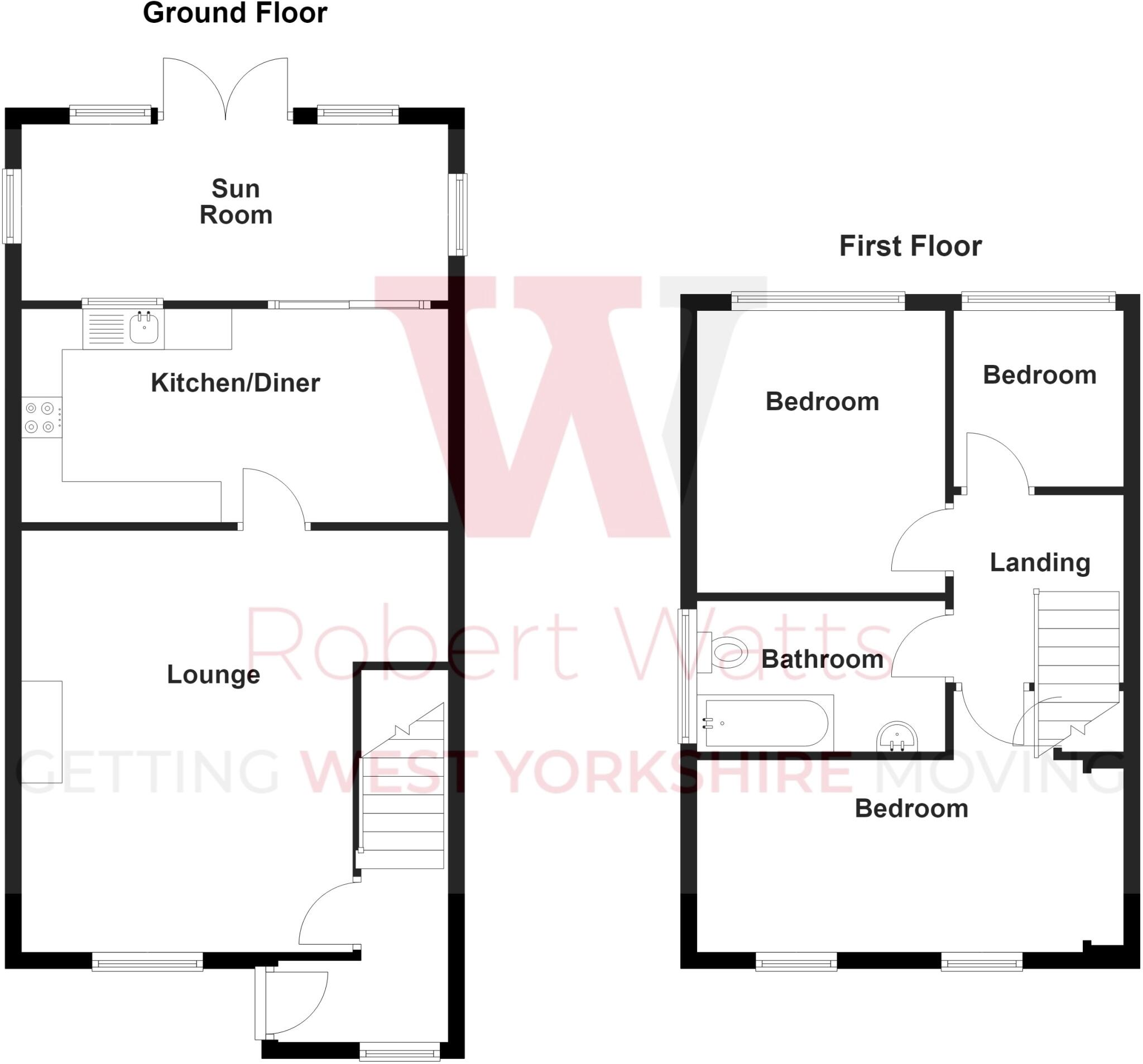 Sangster Way, Off Rooley Lane, Bradford, BD5 floorplan