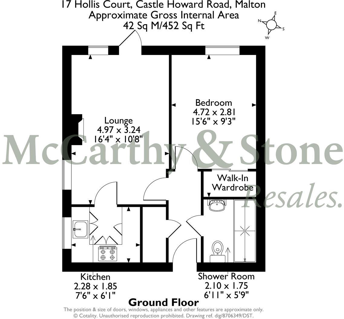 Hollis Court, Castle Howard Road, Malton floorplan