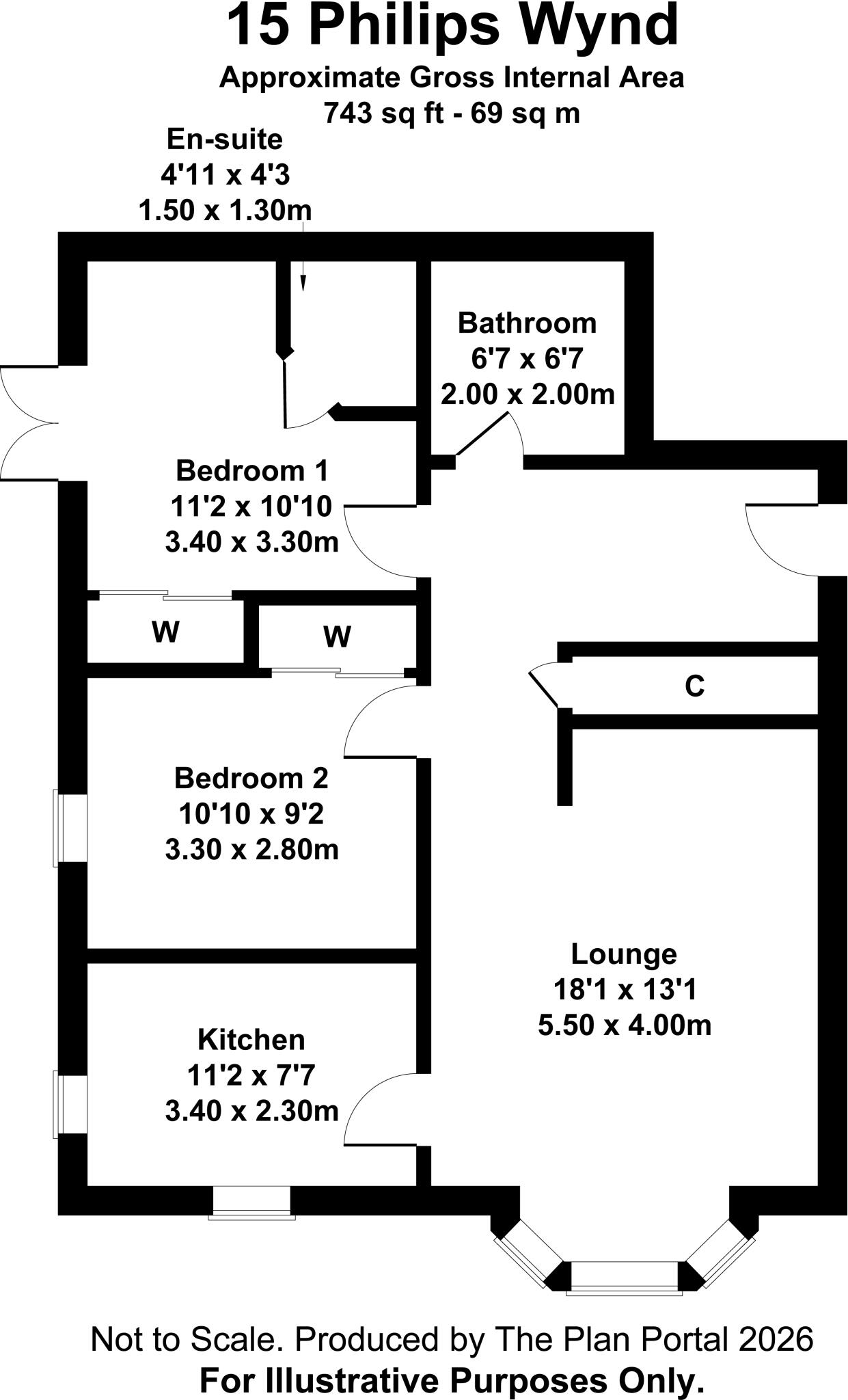 Philips Wynd, Hamilton, South Lanarkshire floorplan