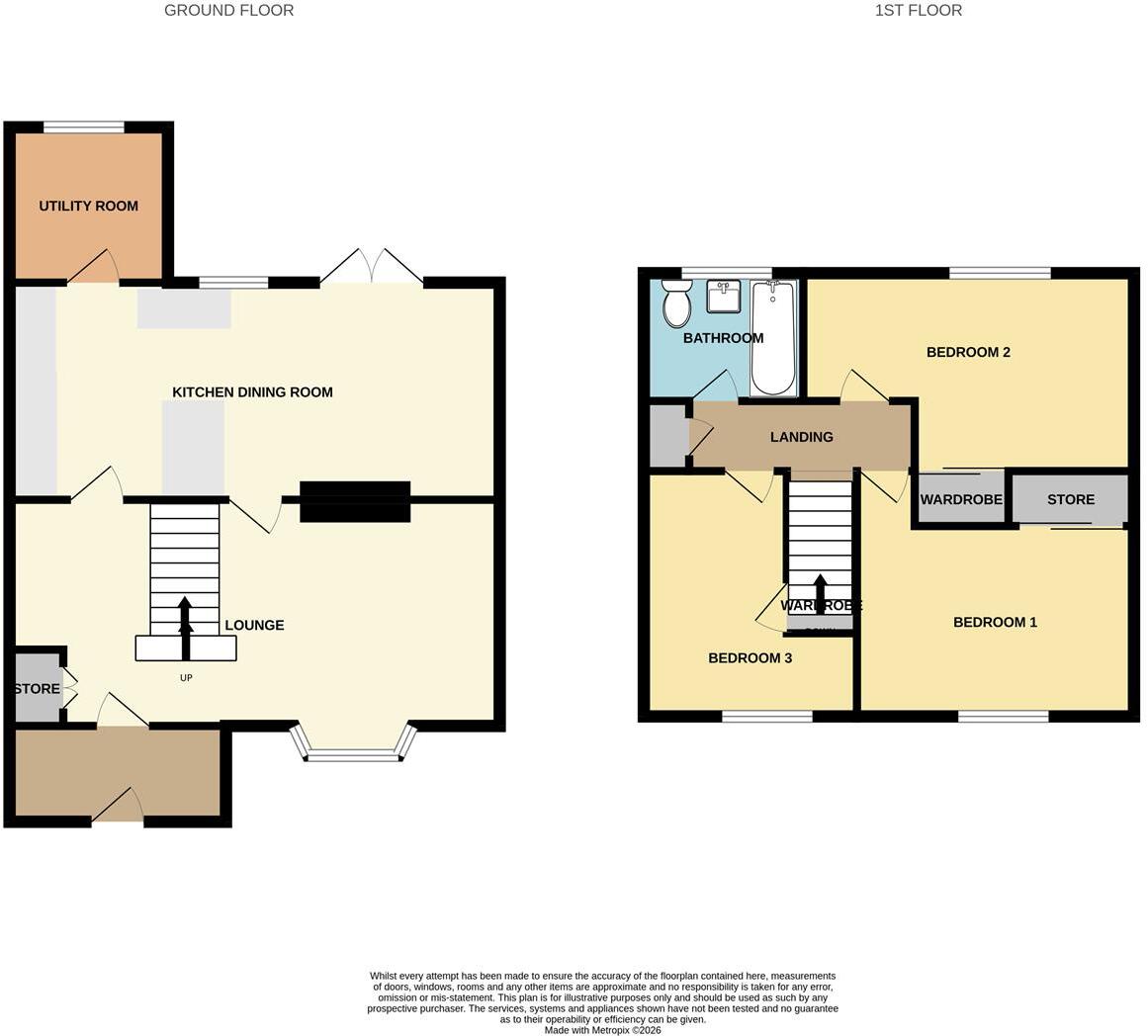 Chopes Close, Bideford floorplan