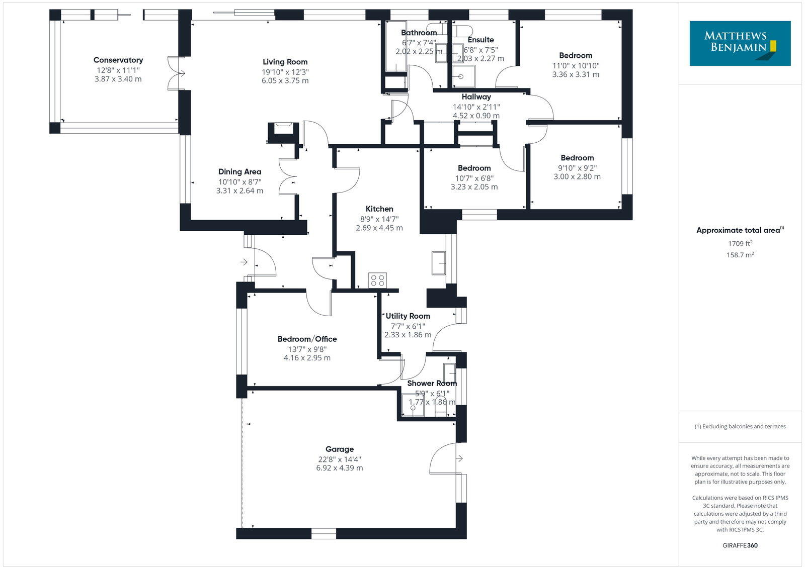 21 St. Mary's Park, Windermere, Cumbria, LA23 1AY floorplan