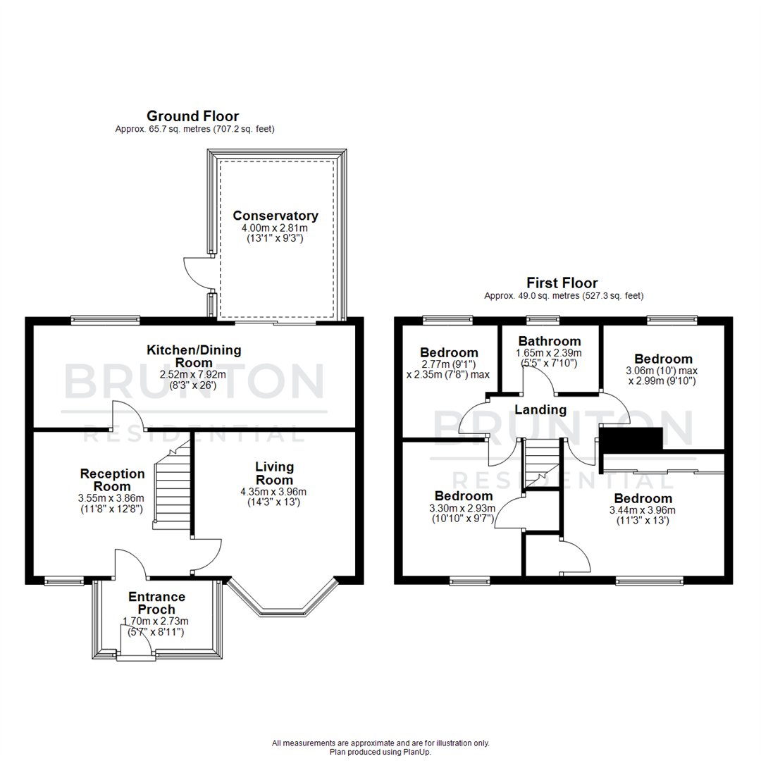 St. Lawrence Avenue, Amble, Morpeth, NE65 floorplan