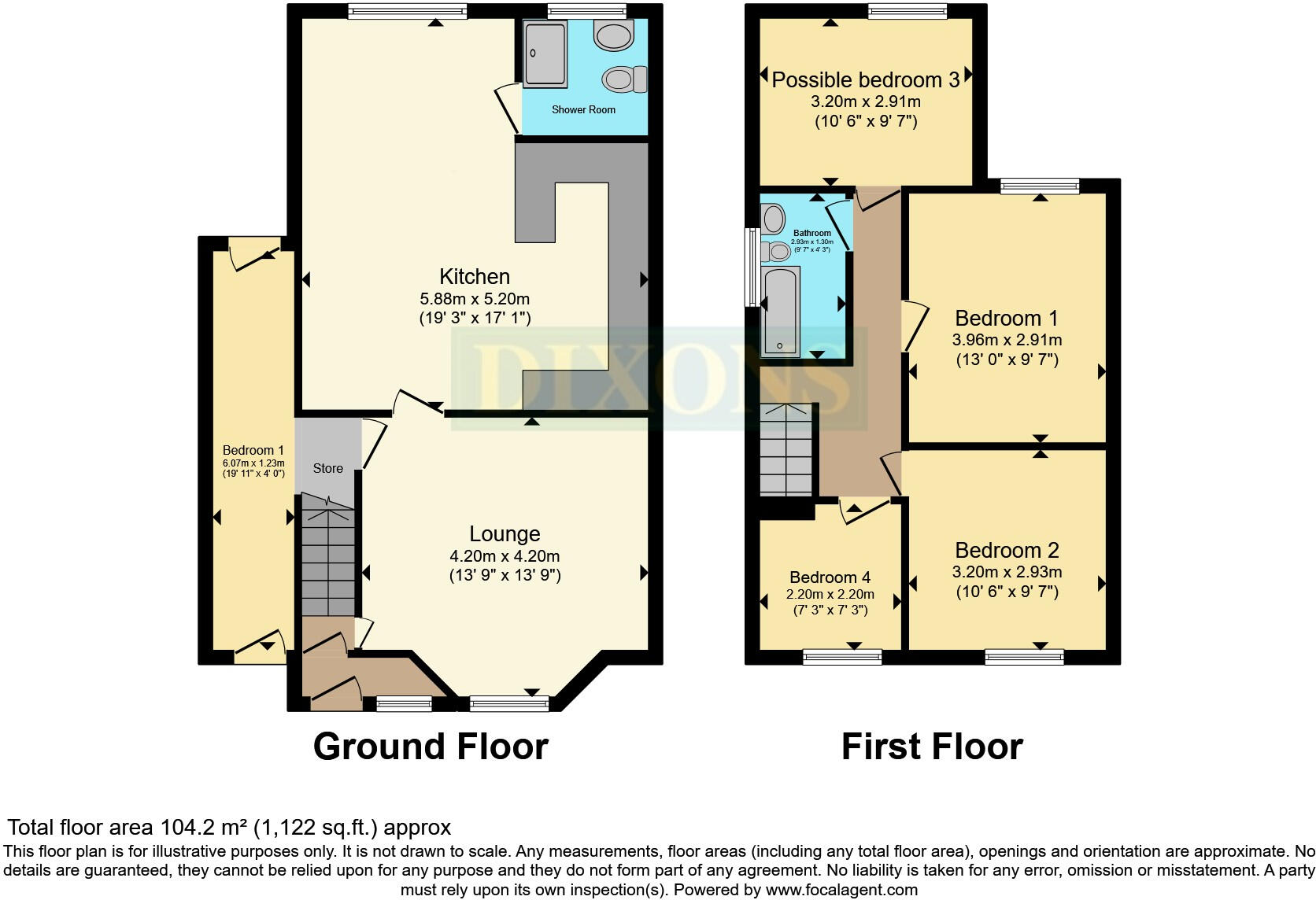 Hatcham Road, Birmingham, West Midlands, B44 floorplan