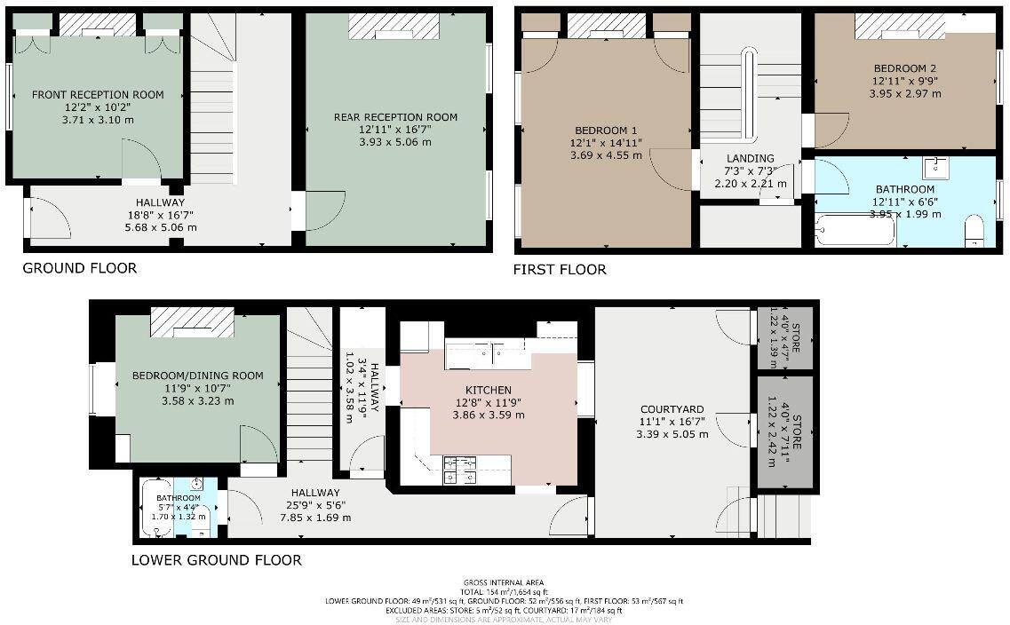 Eden Street, Carlisle CA3 9LR floorplan