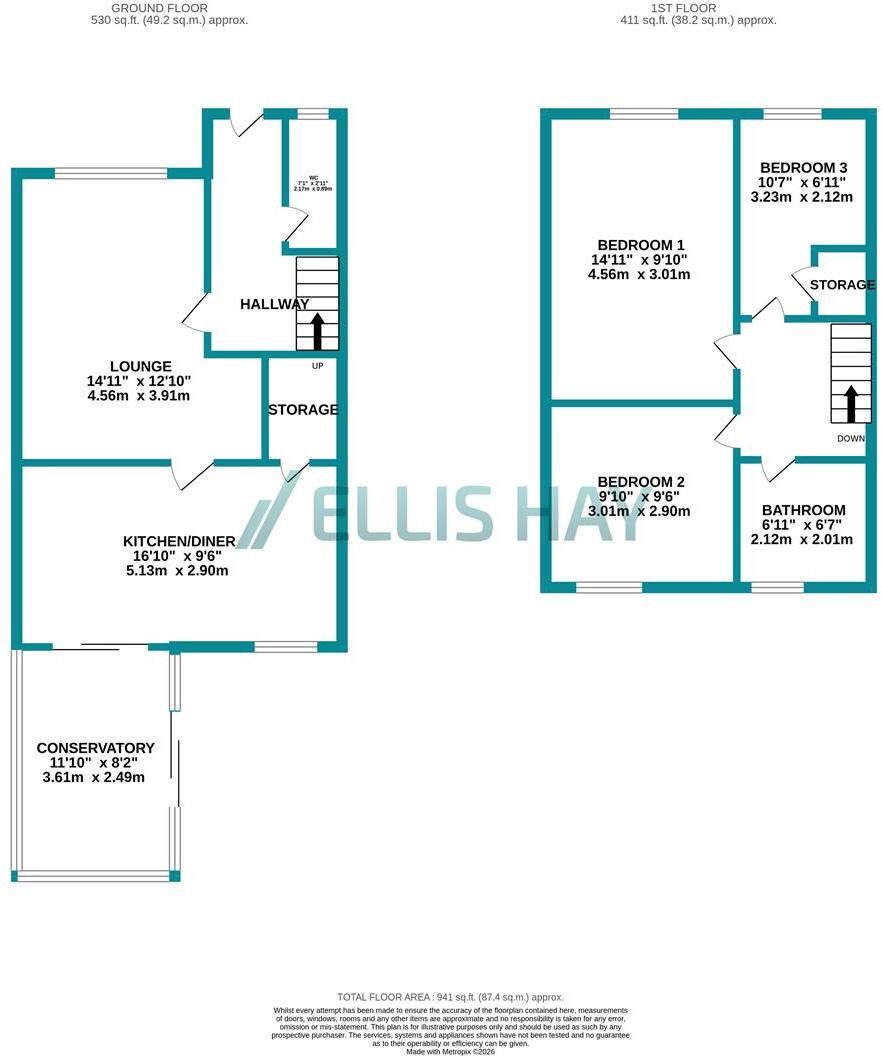 Constantine Crescent, Scarborough floorplan