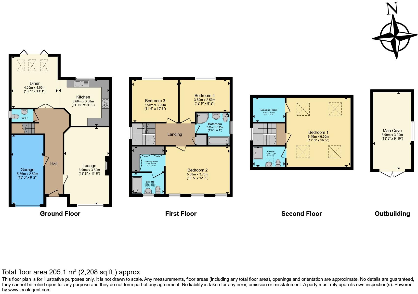 Trueman Drive, Upper Haugh, Rotherham, S62 floorplan