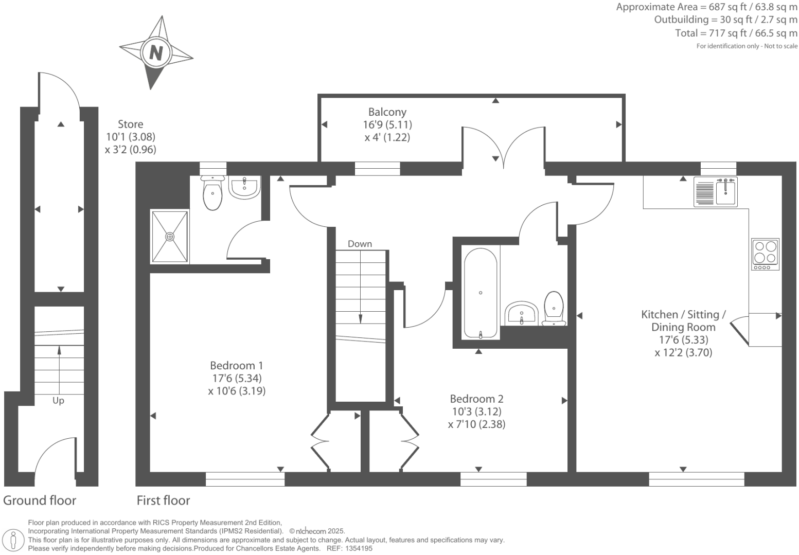 Eaker Street, High Wycombe floorplan