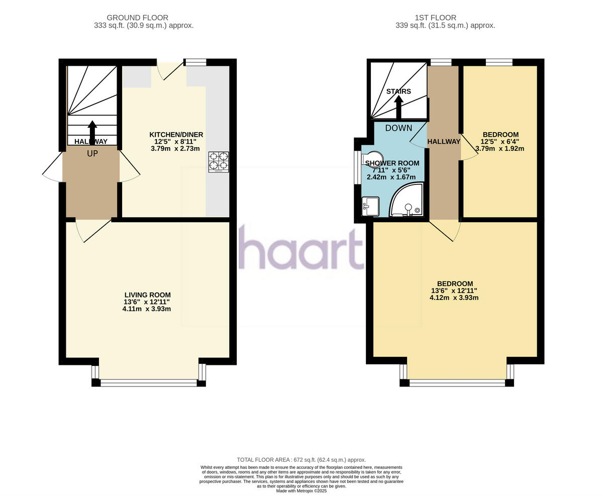 Brooklyn Place, Leeds floorplan