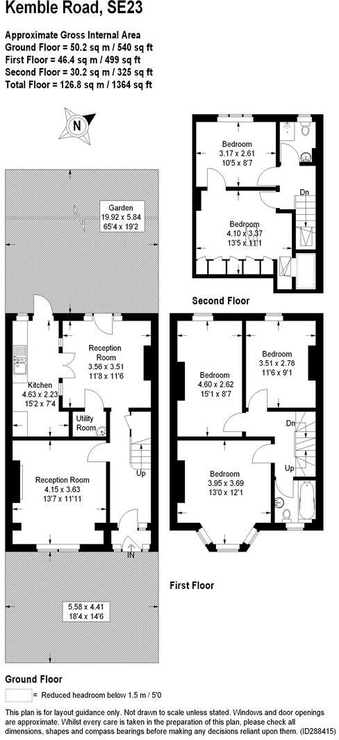 Kemble Road, London floorplan