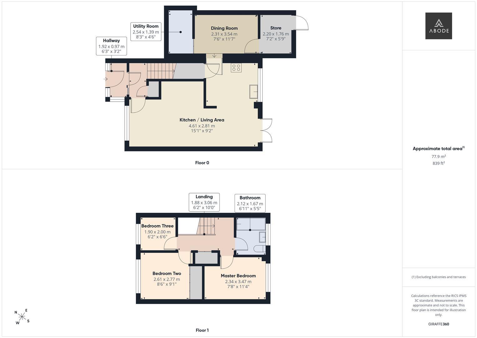 Oaklands Close, Lichfield floorplan