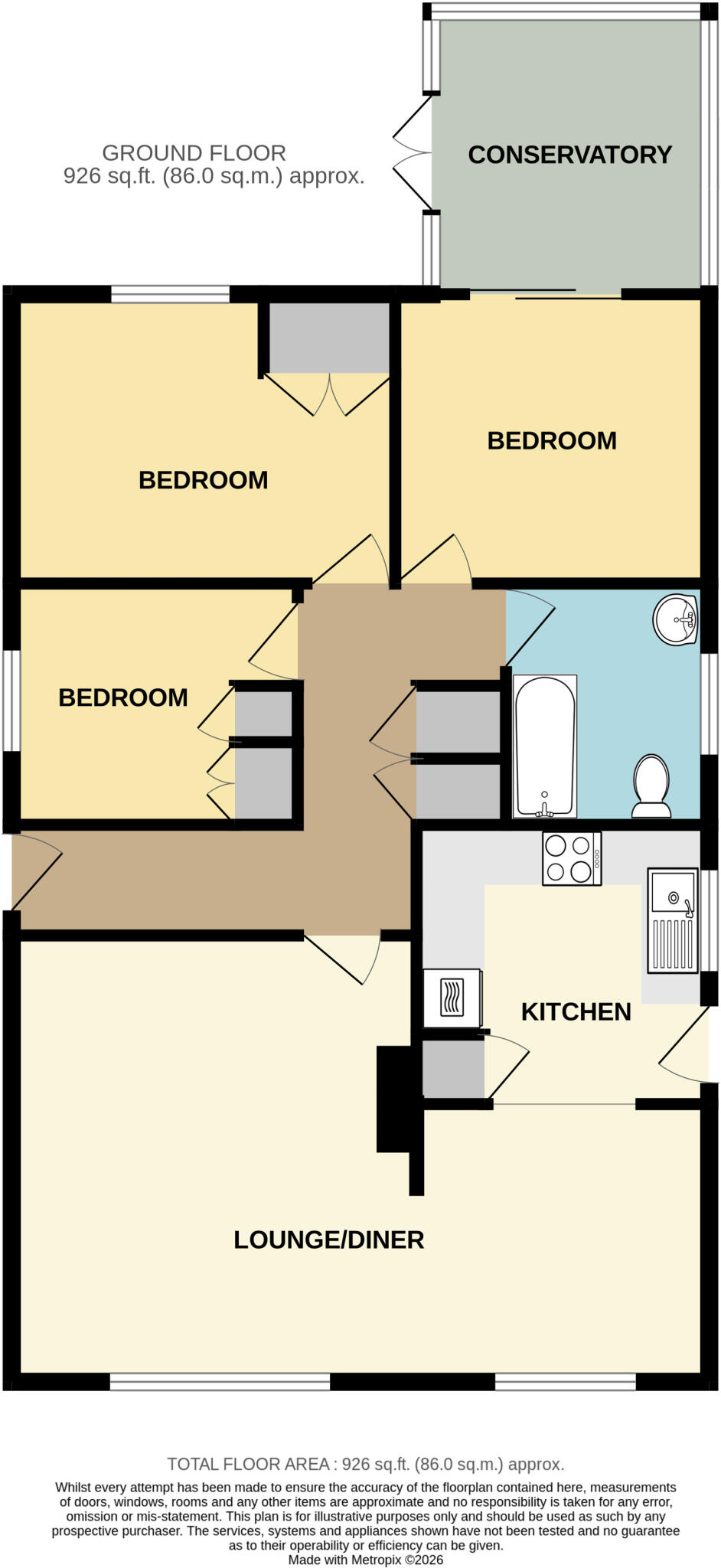 Norman Way, Wootton Bridge floorplan