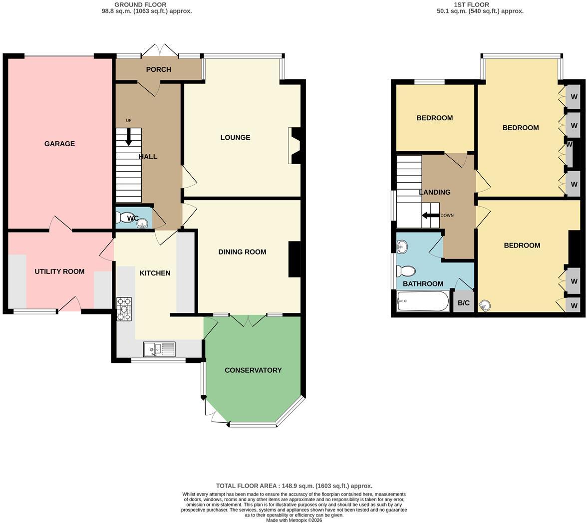 Harvest Bank Road, West Wickham floorplan