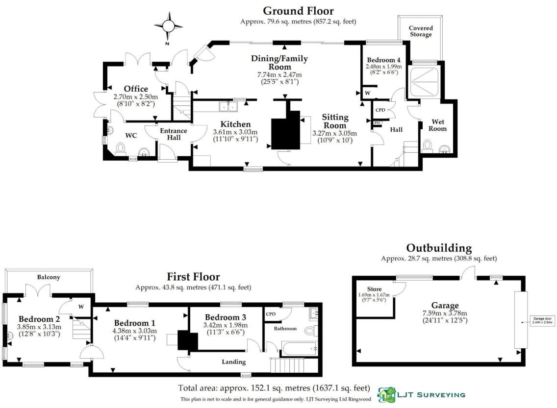 Newgrounds, Godshill, Fordingbridge, SP6 floorplan