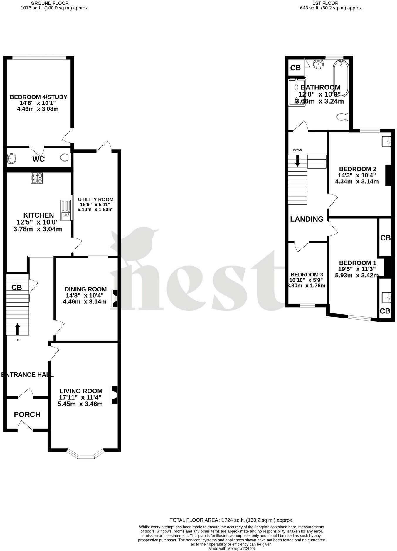Church Street, Highbridge, Somerset floorplan