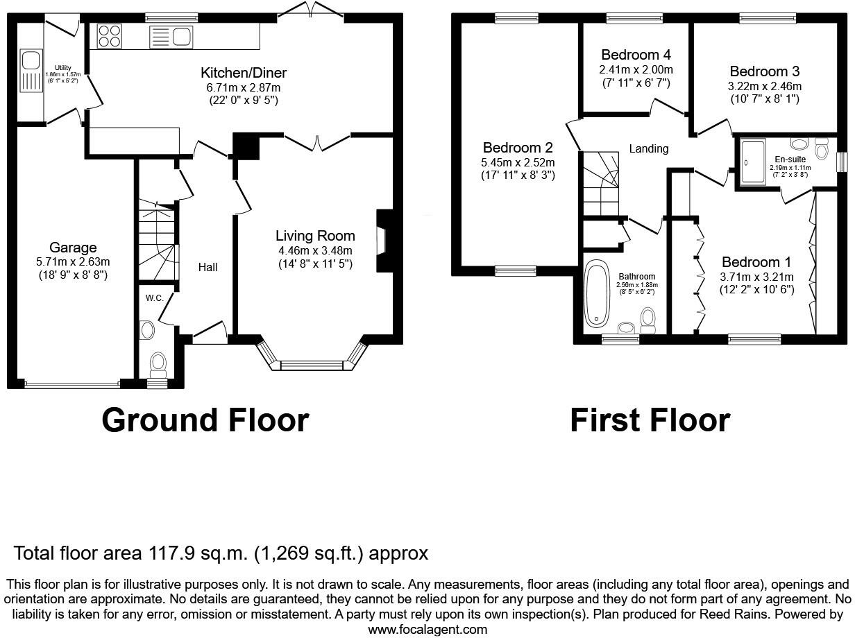 Linnet Way, Biddulph, Stoke-on-Trent, Staffordshire, ST8 floorplan