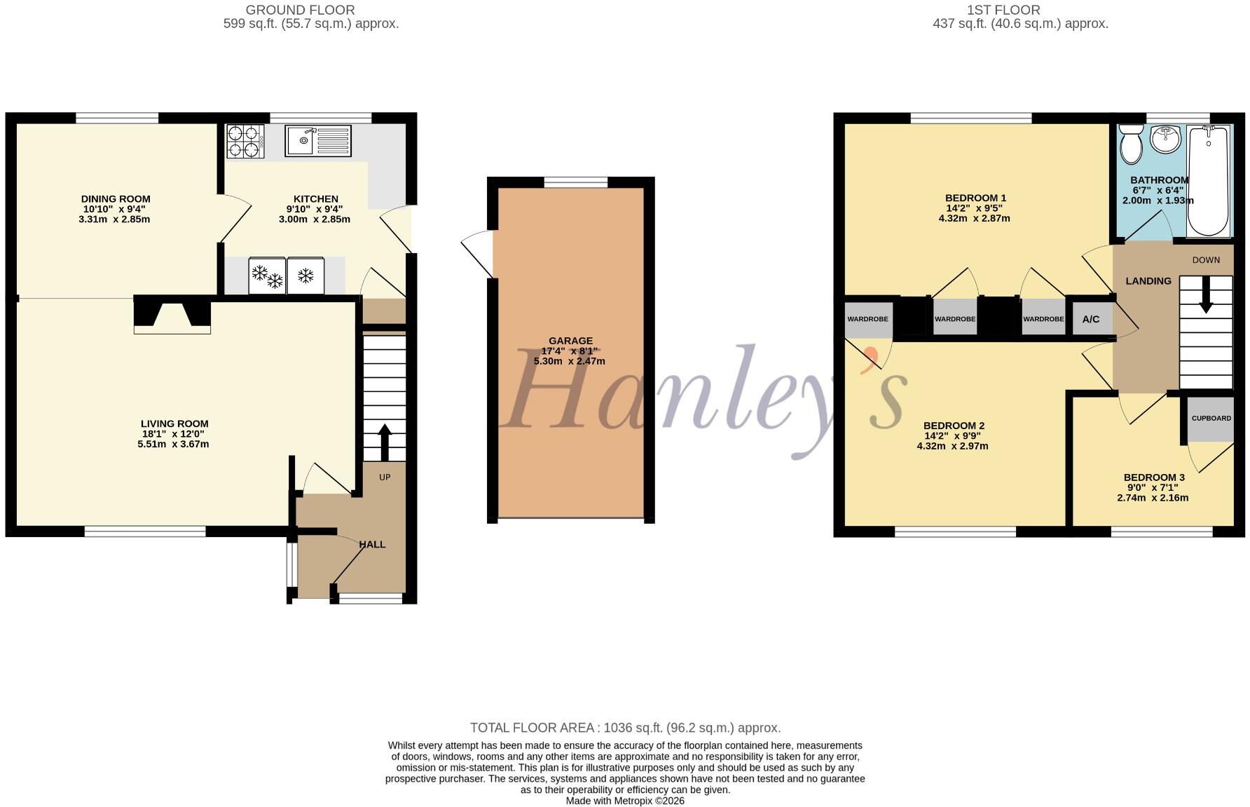 Charlbury Road, Shrivenham, SN6 8EE floorplan