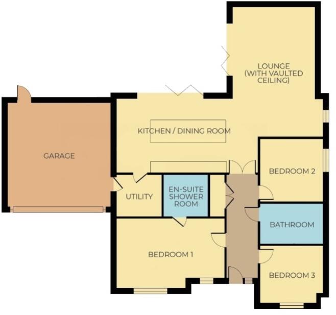 plot 47 The Blackthorn, Brunswick Fields, 46 Centurion Drove, Long Sutton, Spalding, Lincolnshire, PE12 floorplan