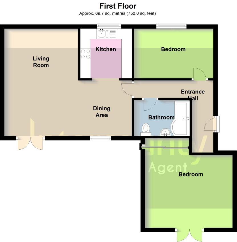 Great Havers Court, Elizabeth Road, Bishop`s Stortford, Hertfordshire, CM23 floorplan