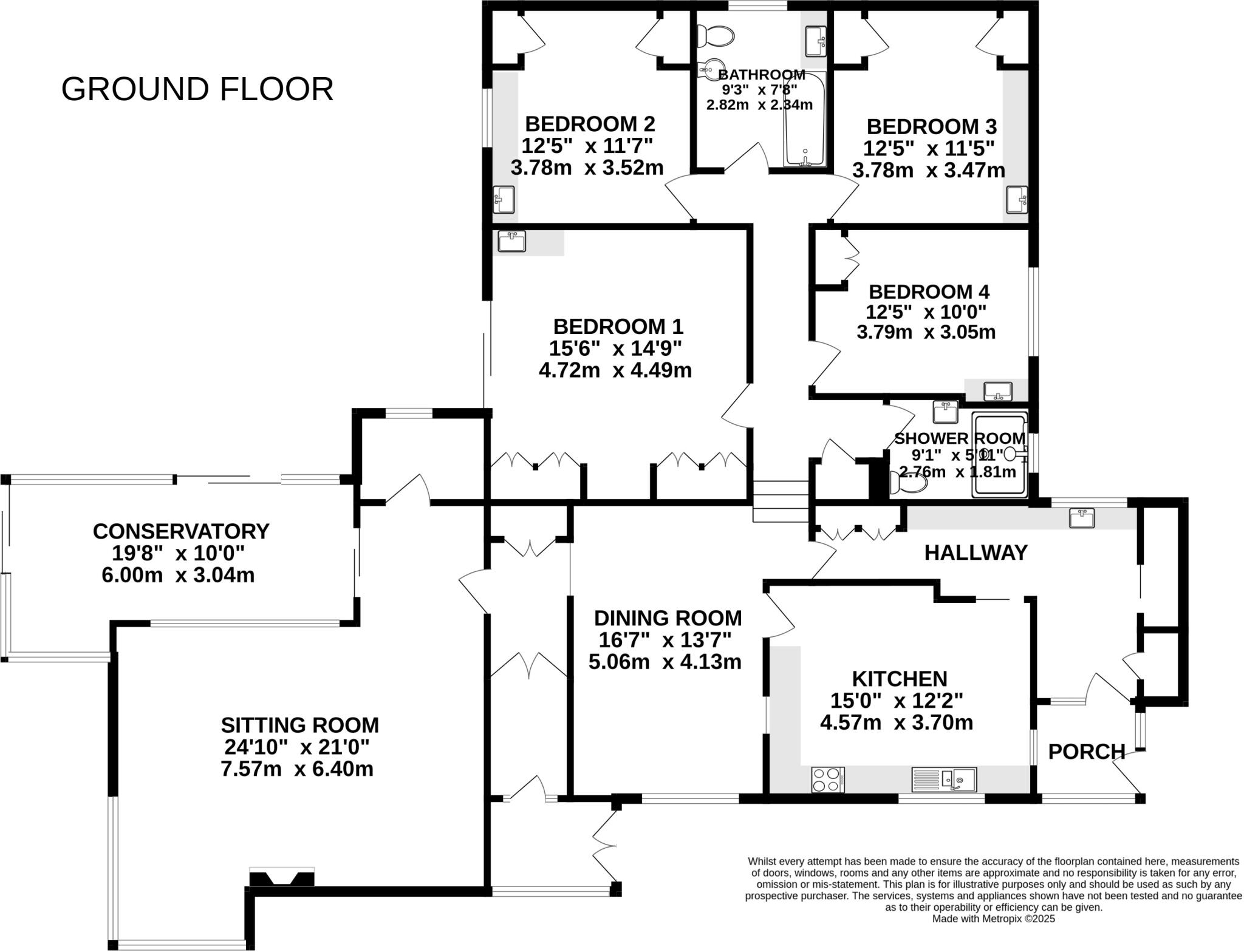 Mandeville, Les Hautes Mielles, Vale, GY3 floorplan