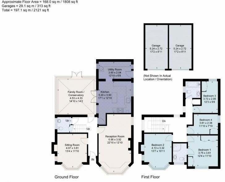 Bourne End floorplan