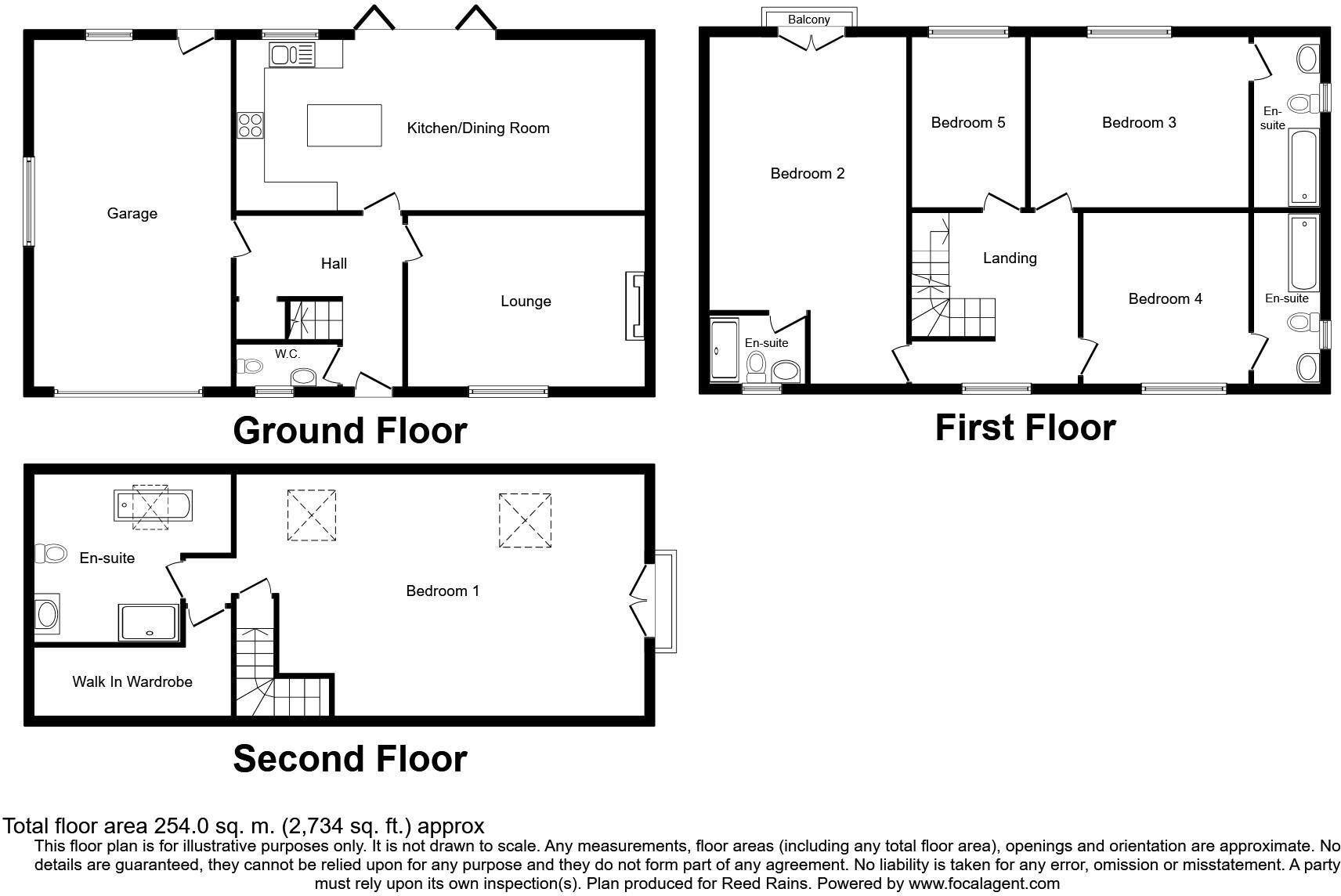 Highgate Close, Fulwood, Preston, PR2 floorplan