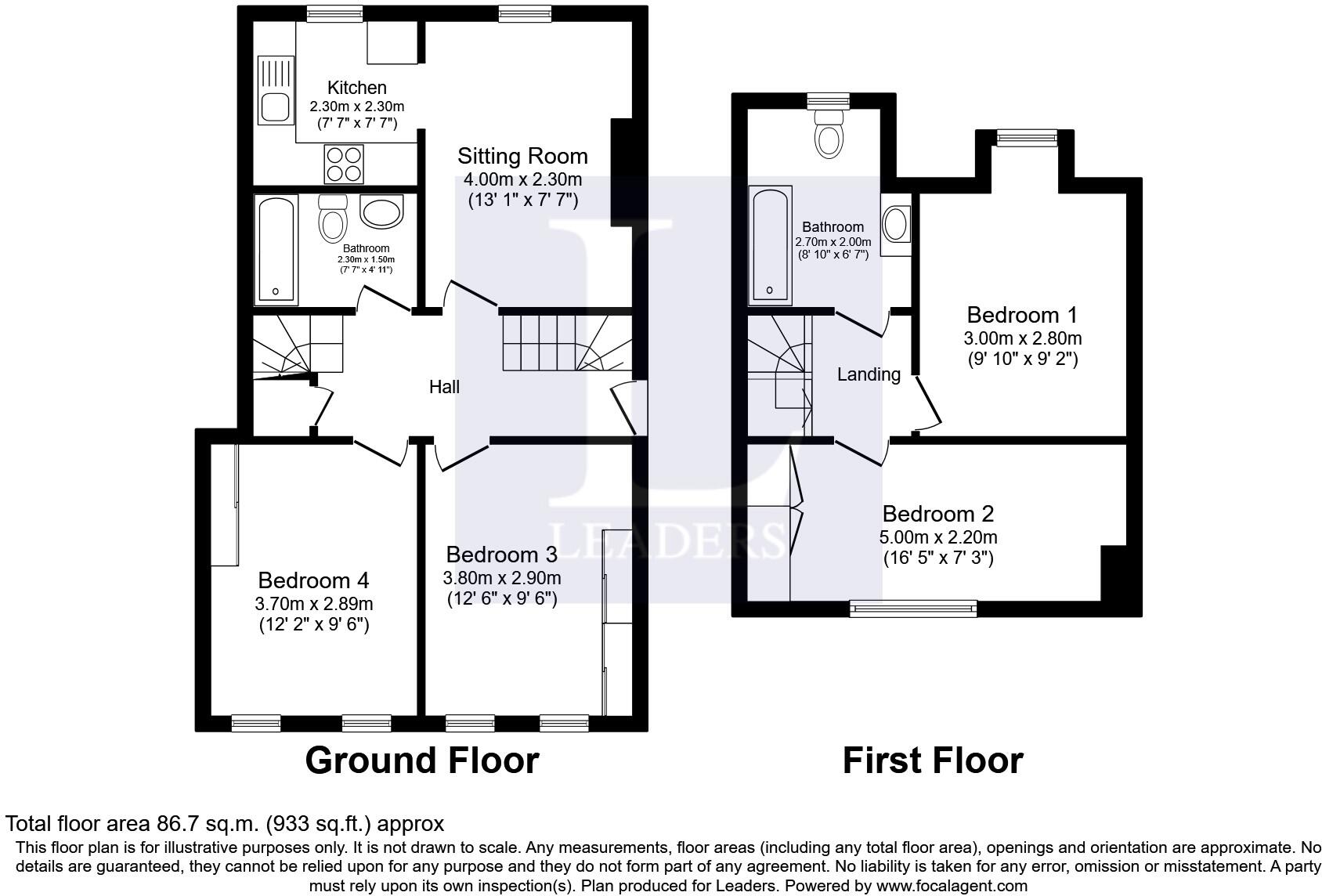 Alhambra Road, PO4 floorplan