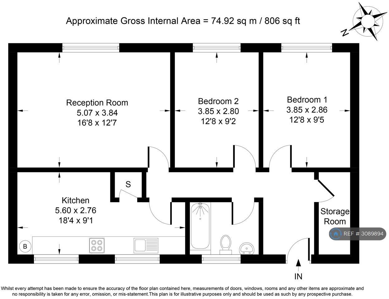 Ruthven Road, Old Swan, Liverpool, L13 floorplan