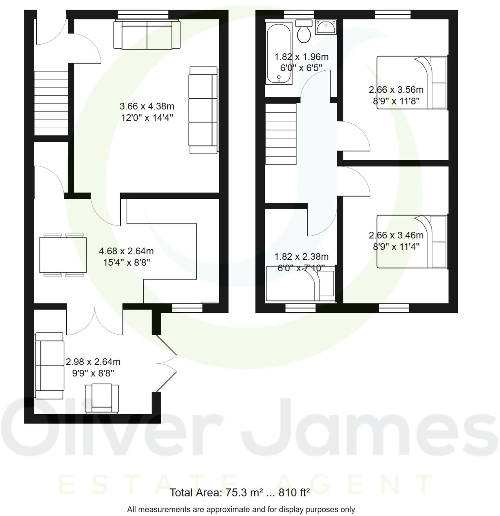 Oleo Terrace, Irlam, M44 floorplan