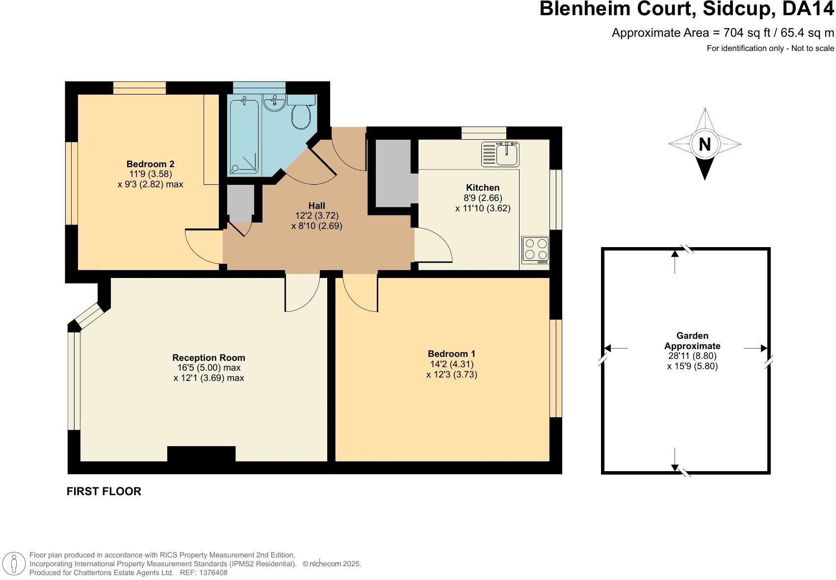 Blenheim Court, Sidcup floorplan