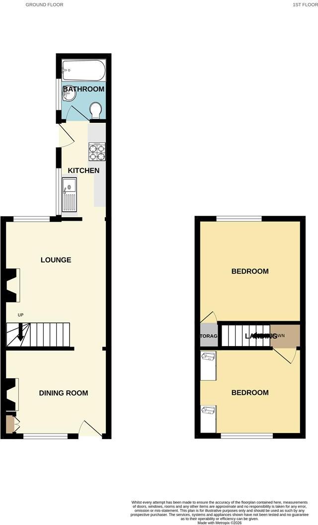 Waterloo Street, Leek floorplan