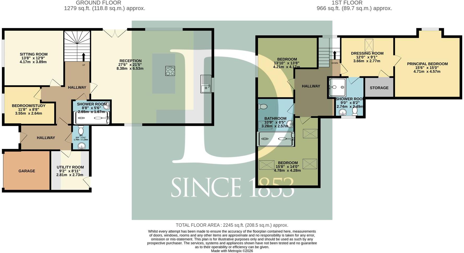 Nicholas Drive, Reydon floorplan