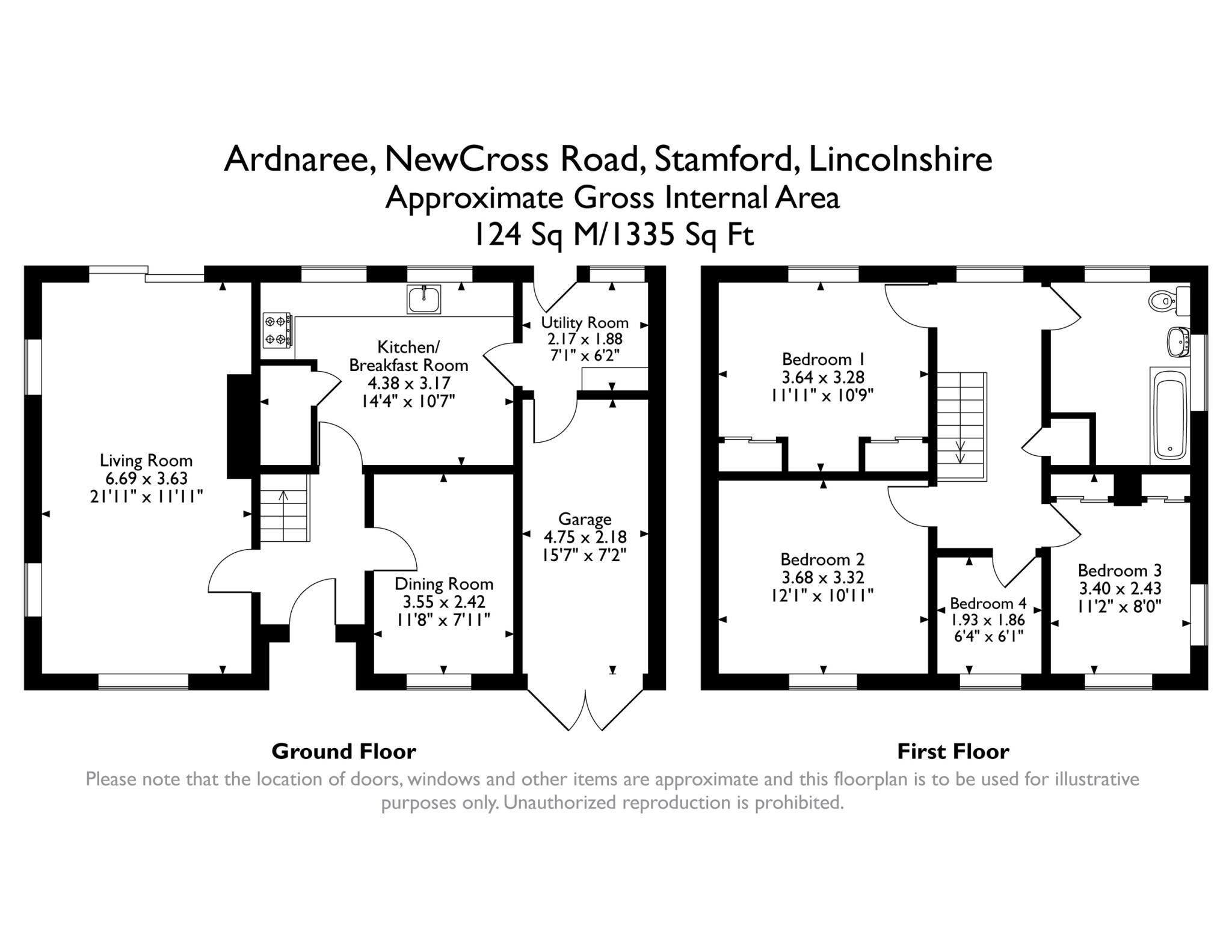 New Cross Road, Stamford floorplan