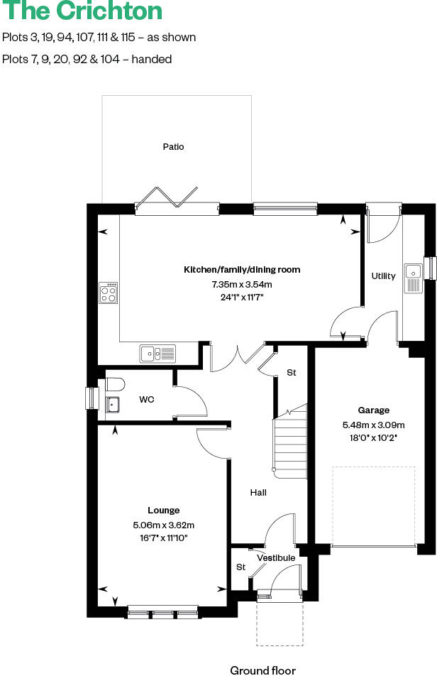 Off Charlesfield Road,
Livingston,
EH54 7GW
 floorplan