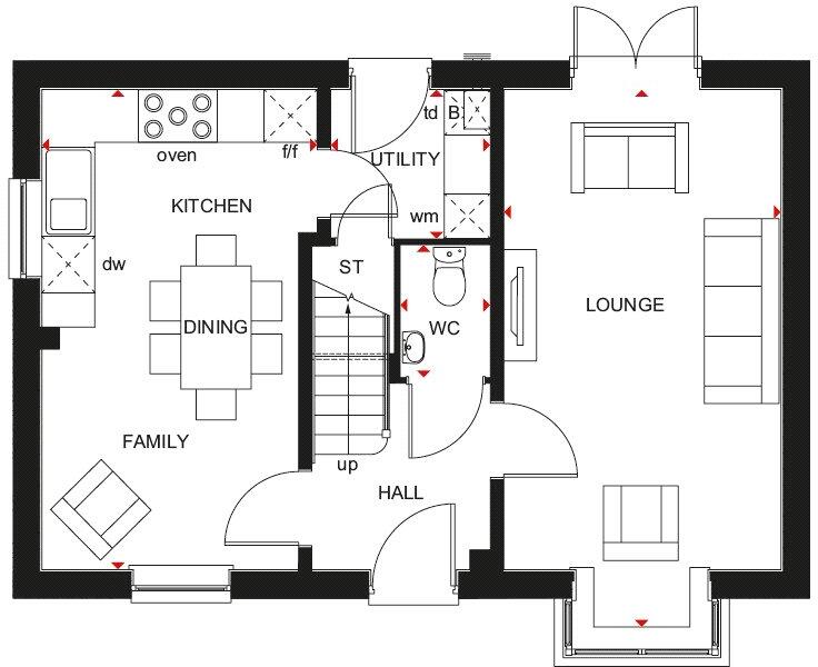 Darwin Green, Cambridge floorplan
