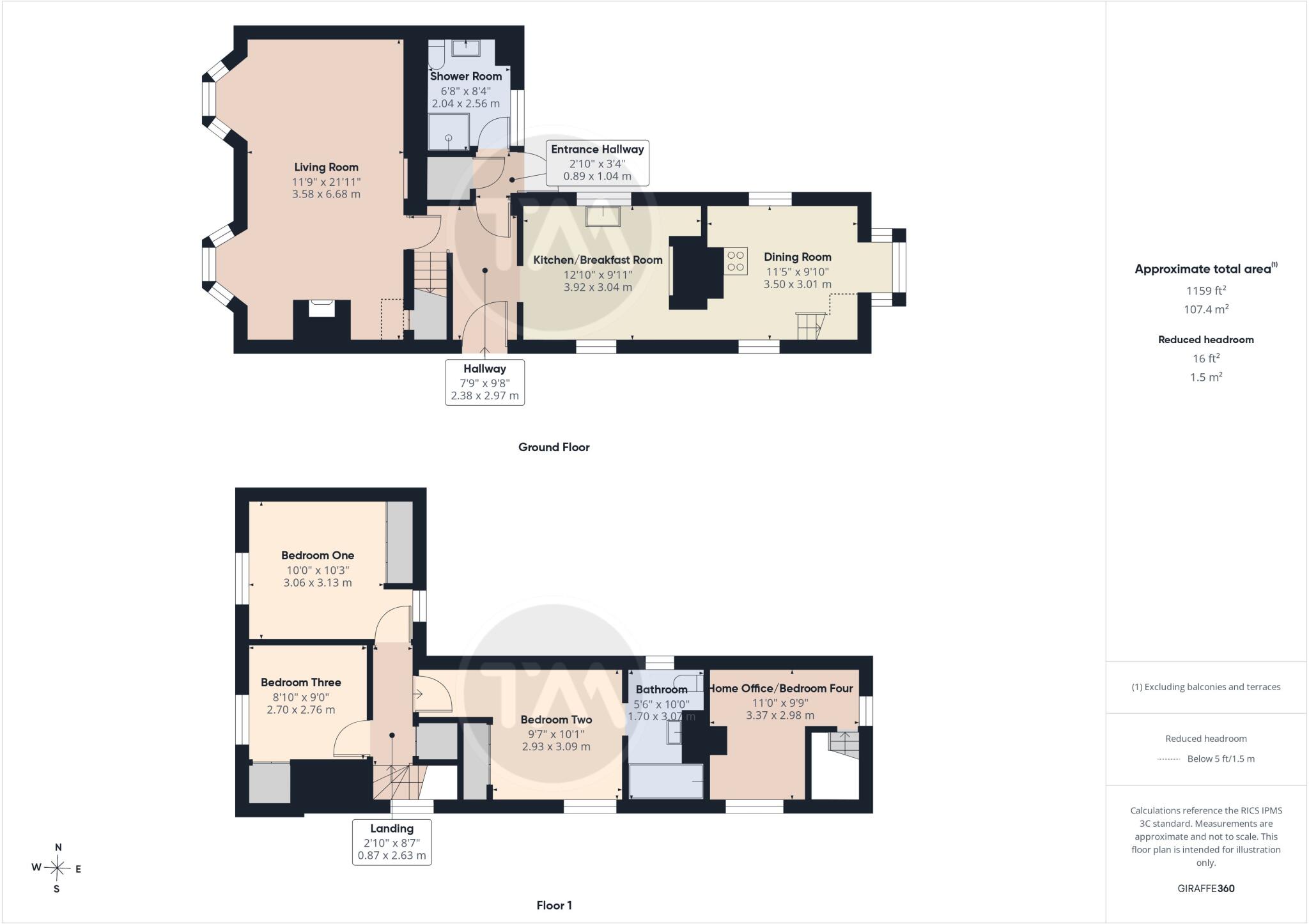 Great North Road, Eaton Socon, St. Neots, Cambridgeshire, PE19 floorplan