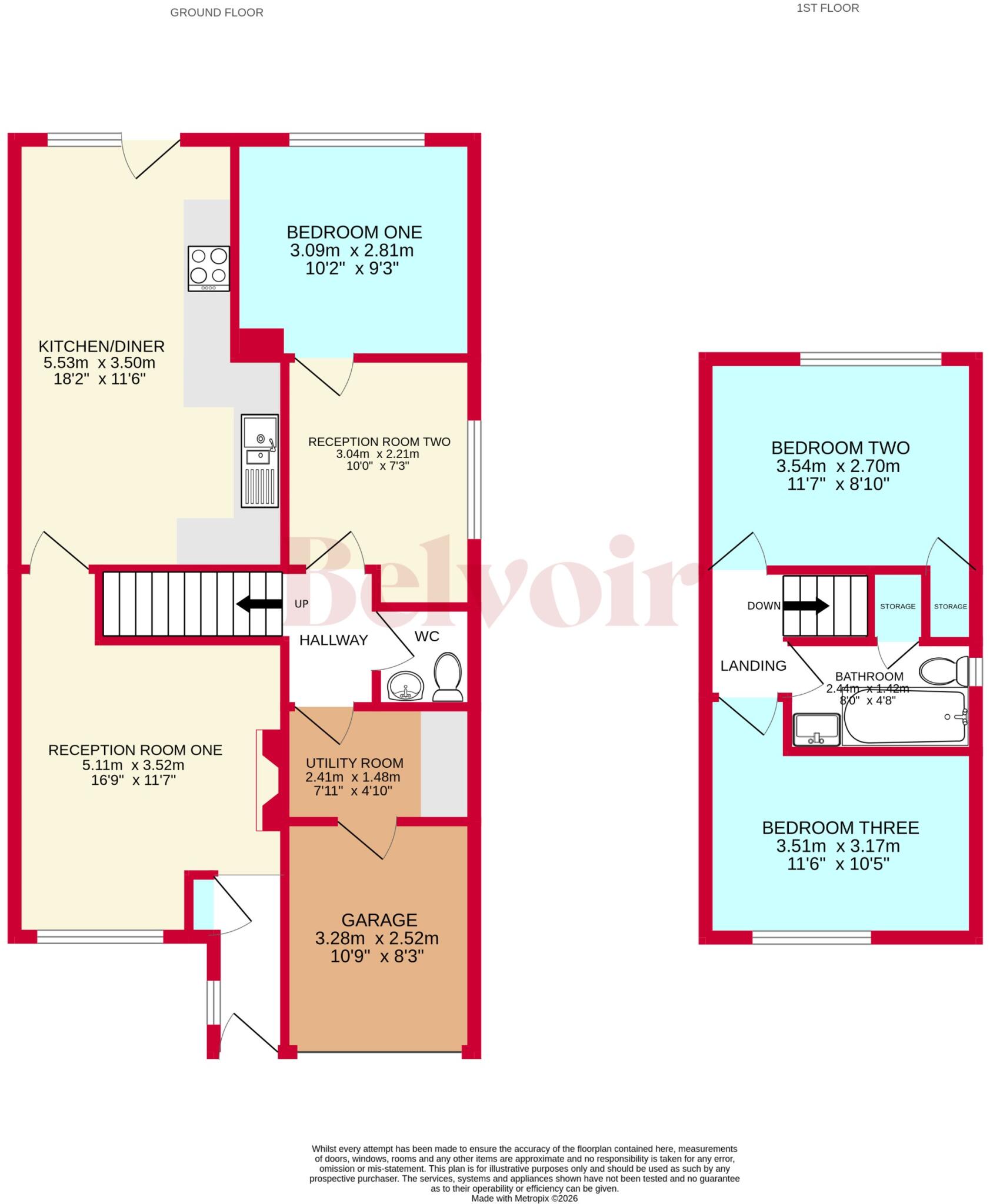 Exbury Close, Pendeford, Wolverhampton, WV9 floorplan